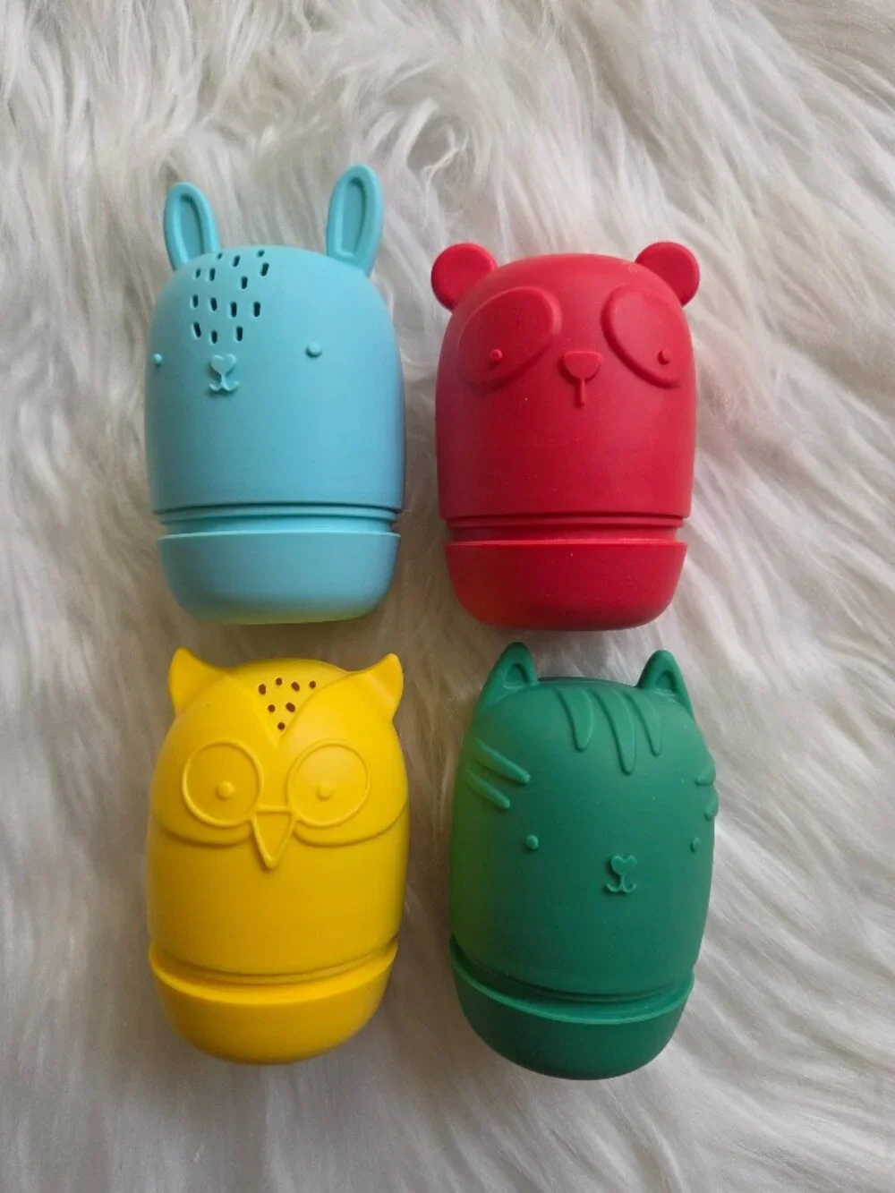 Animal Baby Bath Toy Set
